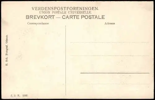 Postcard Herritslev Sogn Kirken Kirche 1912