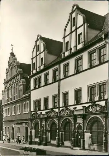 Weimar Cranachhaus von 1549 und das Stadthaus am Marktplatz zur DDR-Zeit 1976