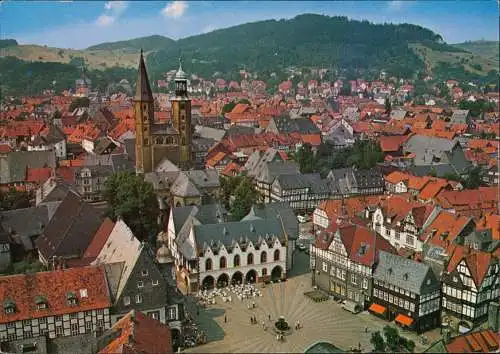 Ansichtskarte Goslar Kirche, Markt 1960