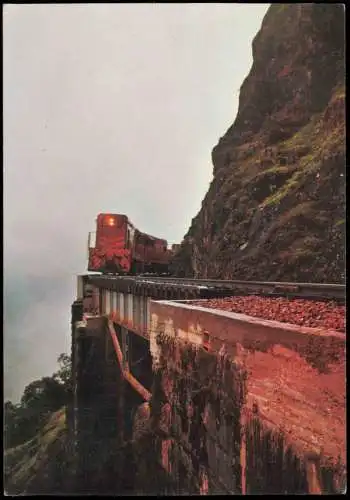 Brasilien Allgemein Brasil PARANAGUÁ PR Viaduto Carvalho Eisenbahn Zug 1984