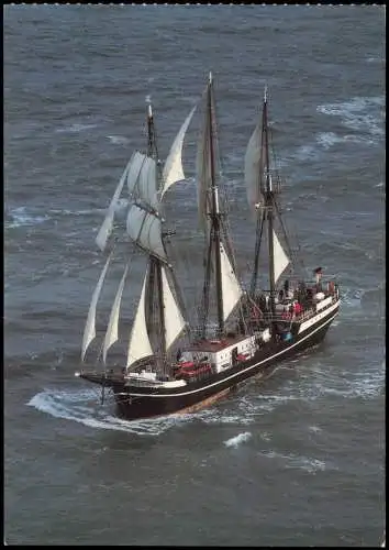 Segelschiff Schoner "Thor Heyerdahl" (Deutschland) bei BREMERHAVEN 1980