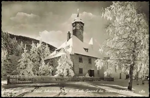 Nesselwang Umland Schulungsstätte der Kath. Jugend der Diözese Augsburg 1958