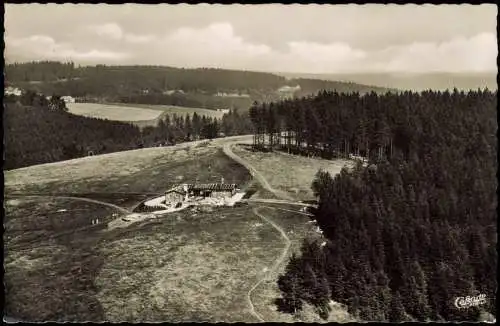 Sankt Andreasberg-Braunlage Umland-Ansicht mit Berggasthaus Matthiashütte 1956