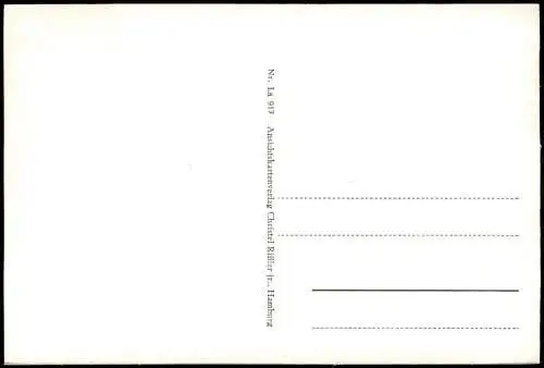 Ansichtskarte Lauenburg (Elbe) Straßen Ansicht Ältestes Haus 1950