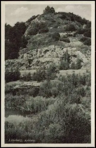 Ansichtskarte Lüneburg Umland-Ansicht Lüneburg Kalkberg 1940