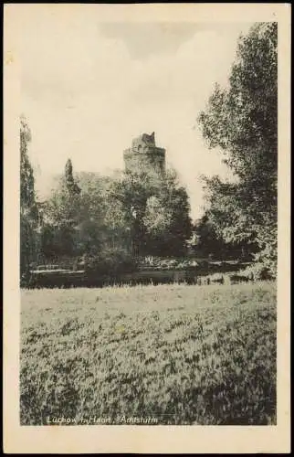 Ansichtskarte Lüchow (Wendland) Partie am Amtsturm 1940