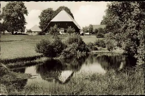 Königsfeld im Schwarzwald Jungbauernhof Bauernhof im Schwarzwald 1962