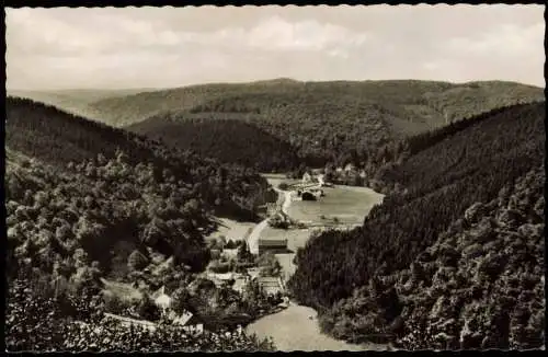 Ansichtskarte .Nordrhein-Westfalen Stephanopeler Tal im Sauerland 1960