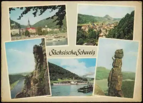 Lot 9 Karten Sächsische Schweiz Bad Schandau Hohnstein Königstein Basteibrücke