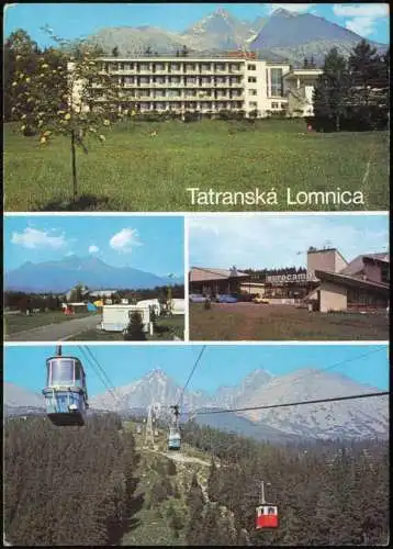 Lot 7 Cards Tschechien Tatranská Lomnica MARIÁNSKÉ LÁZNĚ PRAHA UŠUMAVA TATRY