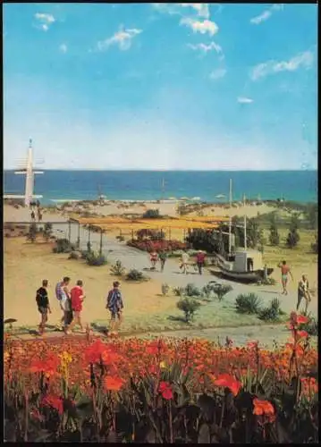 Lot 3 Postcards Primorsko Приморско Ansichten 1980