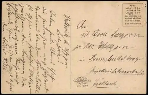 .Schweden Sverige Schweden Gävle Stadsträdgårdes Soldathemmet Soldatenheim 1910