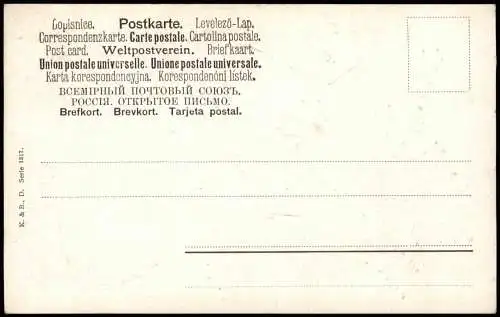 Ansichtskarte  Künstlerkarte Stillleben Nuss Granatapfel Apfel 1916