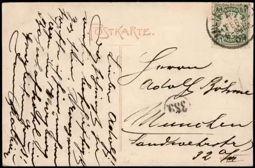 Ansichtskarte Miltenberg (Main) Mildenburg (Castle Building) 1909