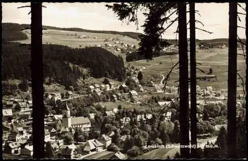 Ansichtskarte Lenzkirch Panorama-Ansicht 1958