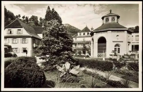 Ansichtskarte Bad Peterstal-Griesbach Krankenhaus und Sanatorium 1955