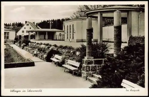 Villingen-Villingen-Schwenningen Kurgarten Kurpark Kuranlagen 1954