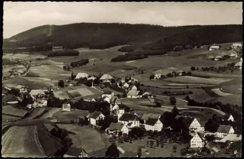 Ansichtskarte Kappel-Lenzkirch Panorama-Ansicht; Ortsansicht Schwarzwald 1954