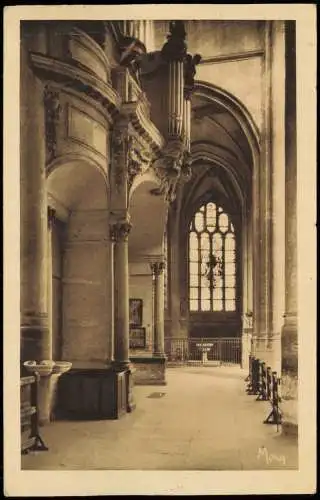 CPA Paris Eglise (Kirche) Saint-Gervais Innen 1928