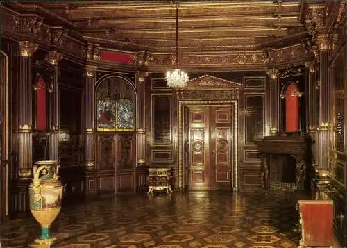 Ansichtskarte Schwerin Staatliches Museum: Speisezimmer 1985