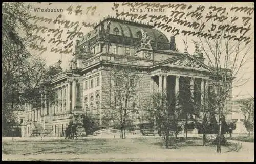 Wiesbaden Hessisches Staatstheater (königliches Hoftheater) 1912