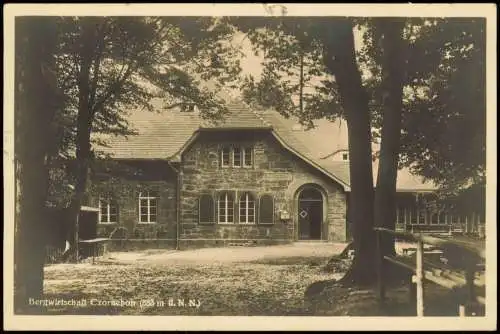 Cunewalde (Oberlausitz) Kumwałd Bergwirtschaft Czorneboh Oberlausitz 1935