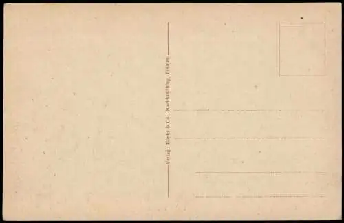 Ansichtskarte Bremen Rathaussaal. 1911