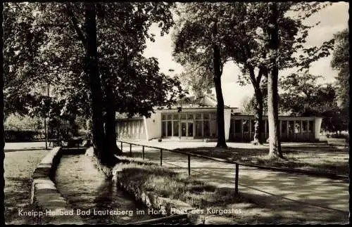 Ansichtskarte Bad Lauterberg im Harz Haus des Kurgastes 1961