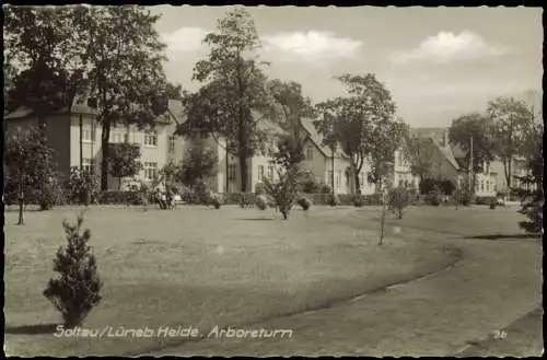 Ansichtskarte Soltau Lüneburger Heide Arboreturn - Fotokarte 1974