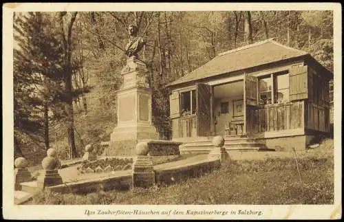 Ansichtskarte Salzburg Zauberflöten-Häuschen auf dem Kapuzinerberge 1930