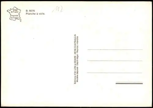 CPA .Frankreich Planche à voile (Surfen Surfing Surfer) 1980