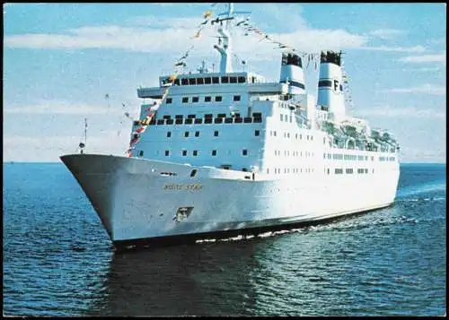 Ansichtskarte  Schiffe & Seefahrt Schiff FINNLINES CRUISES BORE STAR 1990