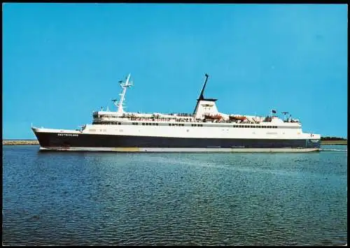 Ansichtskarte  Schiffe & Seefahrt Schiff Fährschiff DEUTSCHLAND 1980