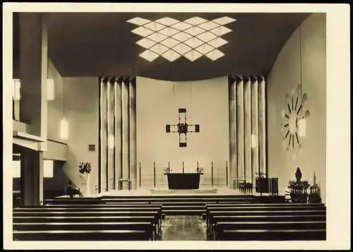 Ansichtskarte Bad Sooden-Bad Sooden-Allendorf Altar St. Bonifatius Kirche 1968