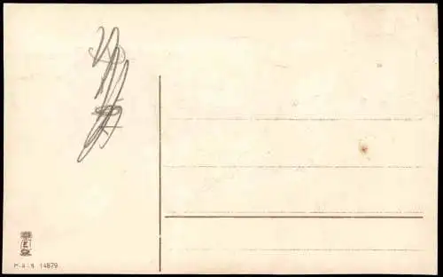 Ansichtskarte  Schulanfang Einschulung Zuckertüte Matrosenanzug 1912 Gold