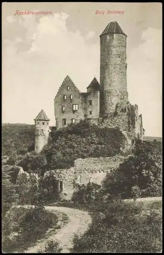 Ansichtskarte Neckarzimmern Burg Hornberg 1914