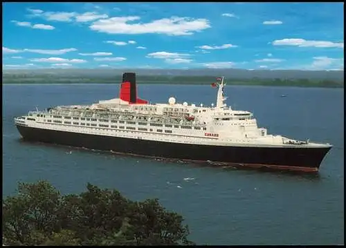 Schiffe/Schifffahrt - Hochsee MS QUEEN ELIZABETH 2 Cunard Linie 1980