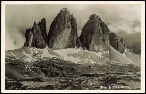 Auronzo di Cadore Drei Zinnen | Tre Cime di Lavaredo Hütte Südtirol 1953