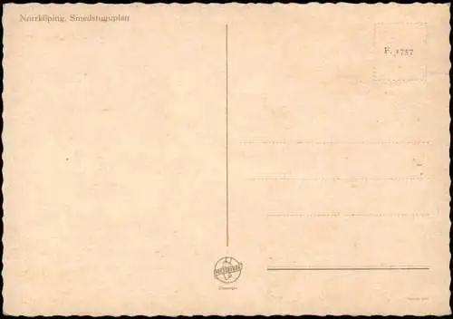 Postcard Norrköping Smedstuguplan Neubausiedlung 1968