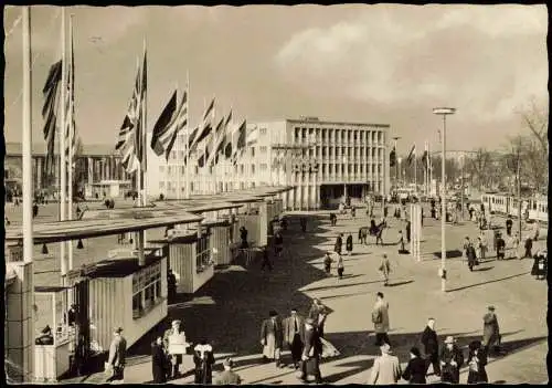 Ansichtskarte Frankfurt am Main Messegelände 1958