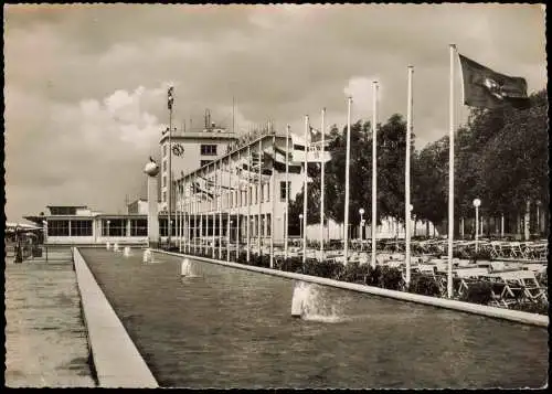 Ansichtskarte Flughafen-Frankfurt am Main Flughafen Rhein-Main Terminal 1959