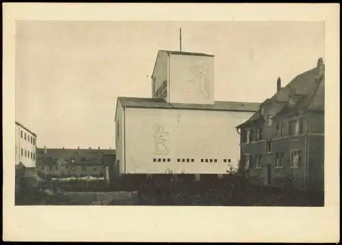 Riederwald-Frankfurt am Main Heilig-Geist-Kirche vom Erlenbruch 1938