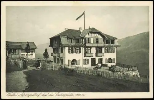 Ansichtskarte Krimml Waltl's Alpengasthof auf der Gerlosplatte 1910