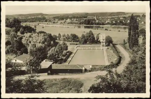 Ansichtskarte Bad Wimpfen Sport-Schwimmbad Freibad 1940