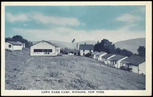 New York City Umland-Ansicht LOWY FARM CAMP, WINDSOR, NEW YORK 1940