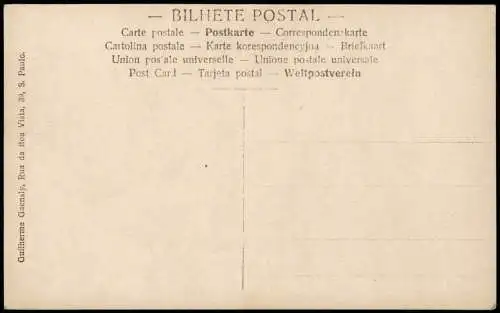 Postcard Sao Paulo Umland-Ansicht São Paulo Cantareira I. 1920