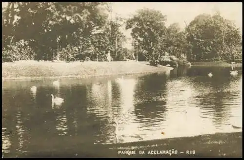 Postcard Rio de Janeiro PARQUE DA ACCLAMAÇÃO 1913