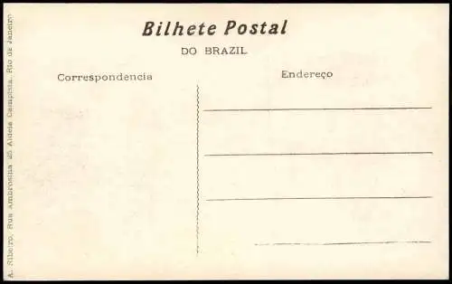 Postcard Rio de Janeiro PAQUET 1915