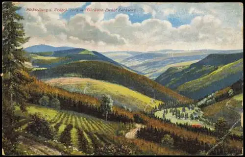 Ansichtskarte Oberwiesenthal Fichtelberg 1926