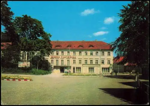 Postcard Bad Salzbrunn Szczawno-Zdrój Sanatorium Korona Piastowska 1952